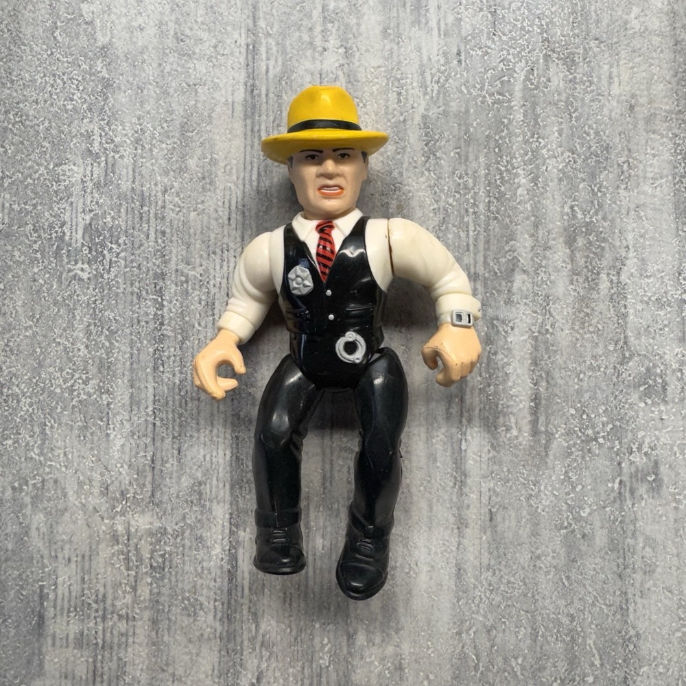 VTG 90'S DICK TRACY 5" FIGURE DISNEY PLAYMATES 1990 VINTAGE TOY